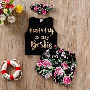"Mommy is my Bestie" Matching Set
